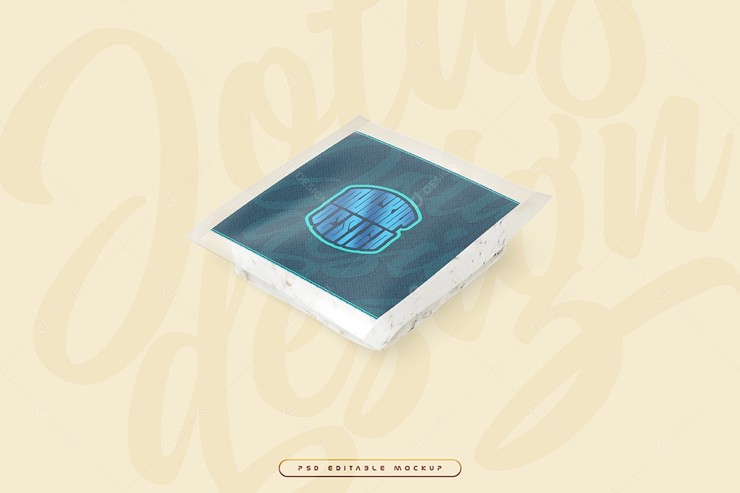 Lâmpada de Led Mockup PSD Editável