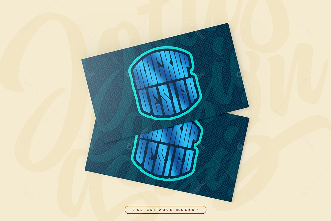 Cartão de visita Mockup Mão Braço Cartão PSD