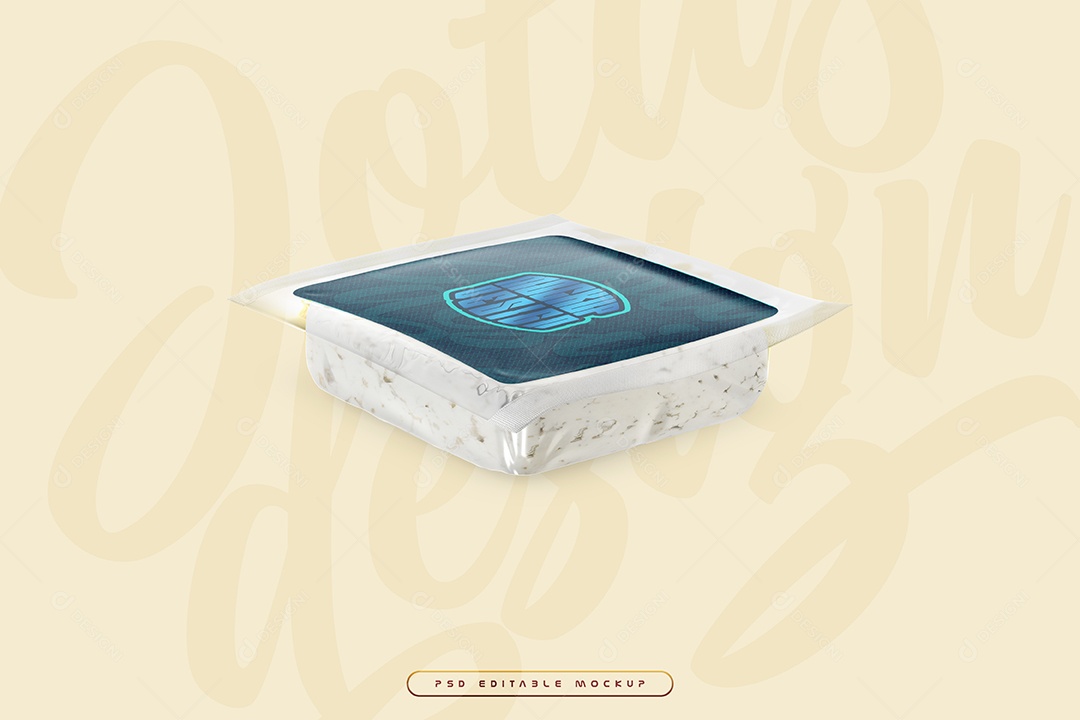 Lâmpada de Led Mockup PSD Editável