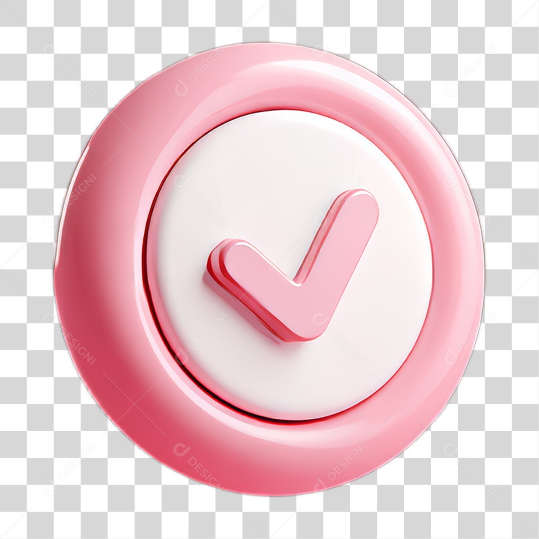 Ícone Símbolo Correto Certo Ok PNG Transparente