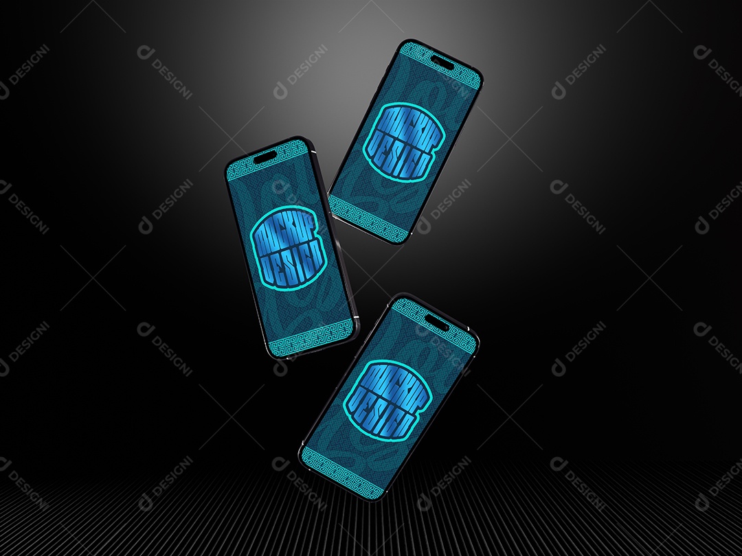 Mockup de Celulares PSD Editável