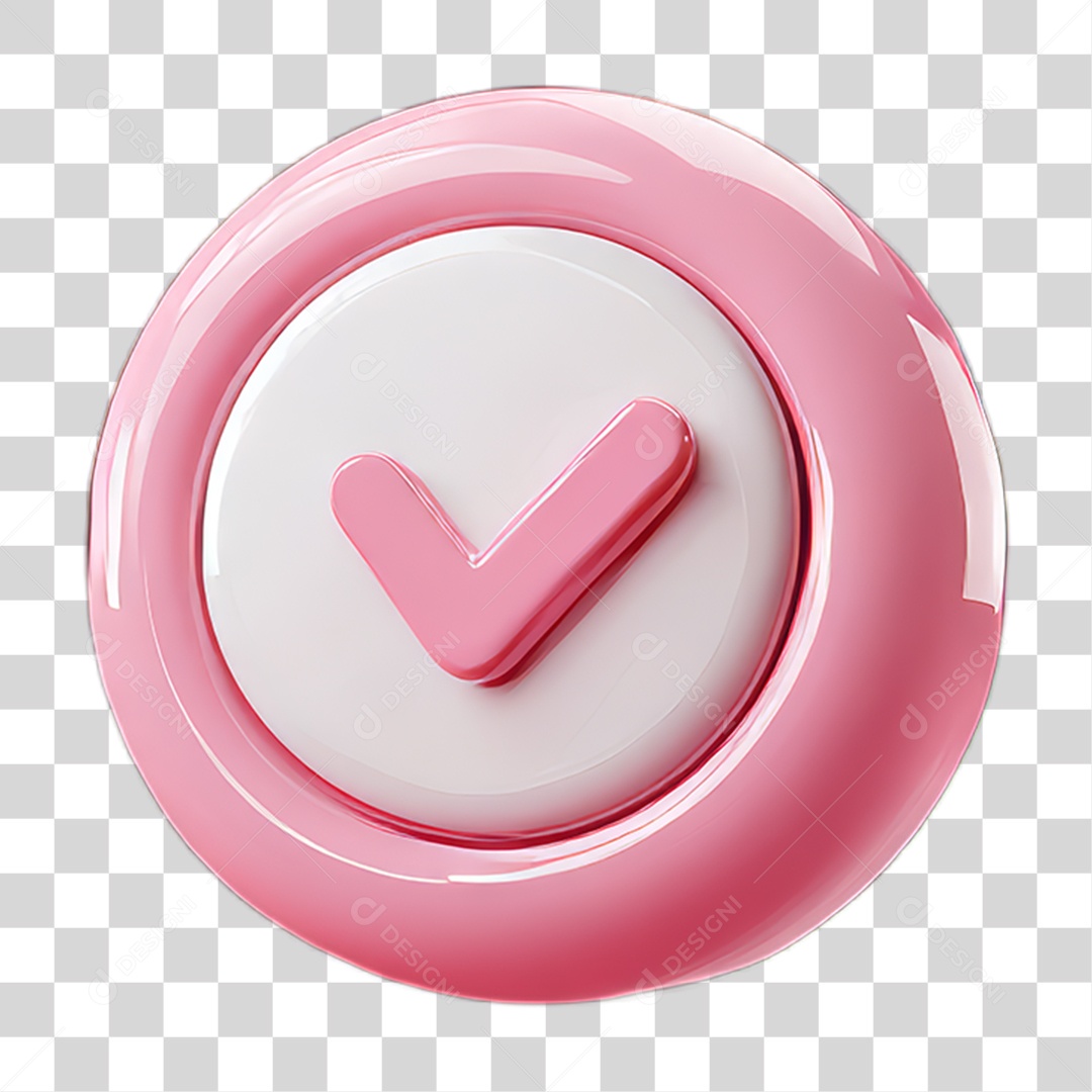 Ícone Símbolo Correto Certo Ok PNG Transparente