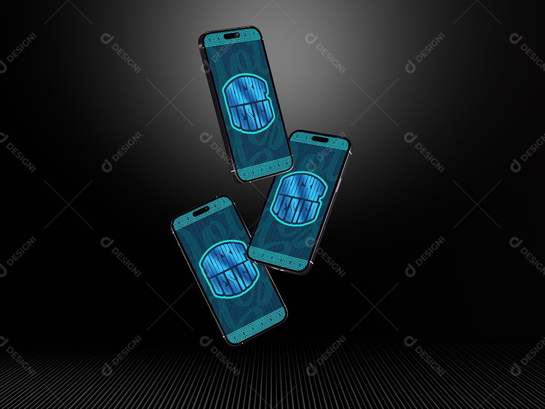 Mockup de Celulares PSD Editável