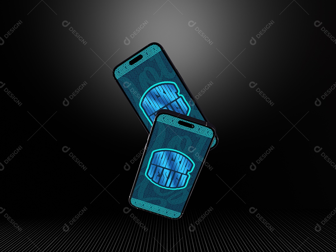 Mockup de Celulares PSD Editável