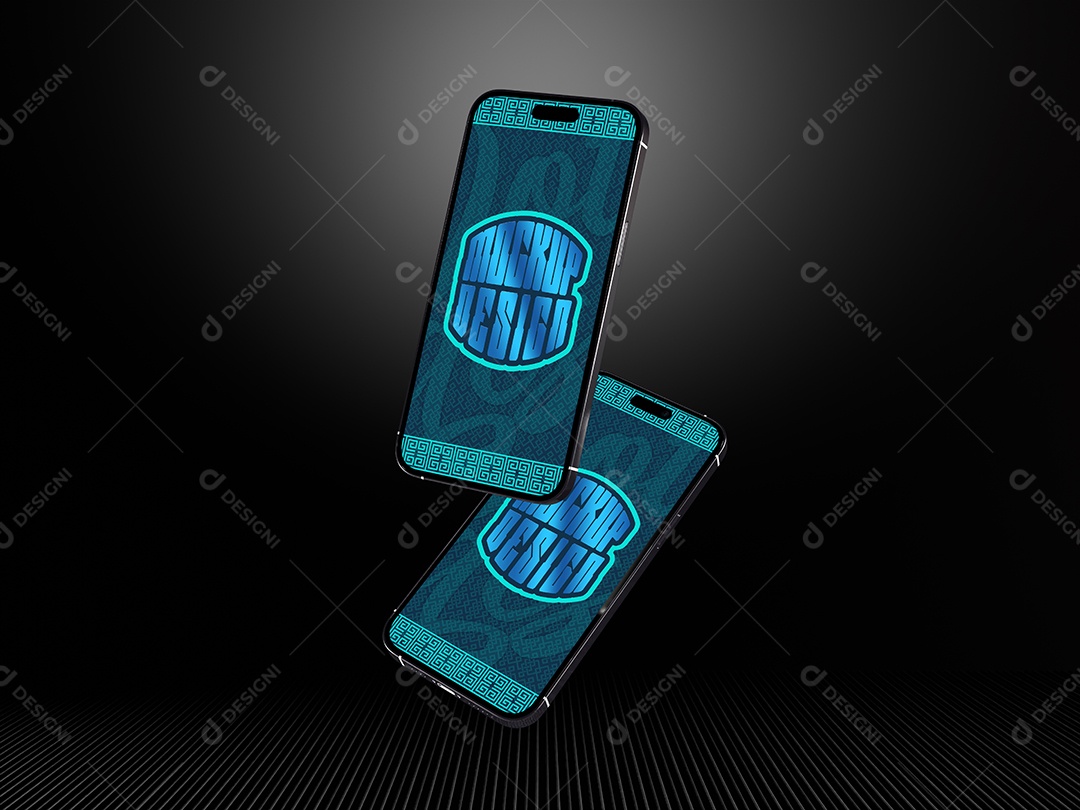 Mockup de Celulares PSD Editável