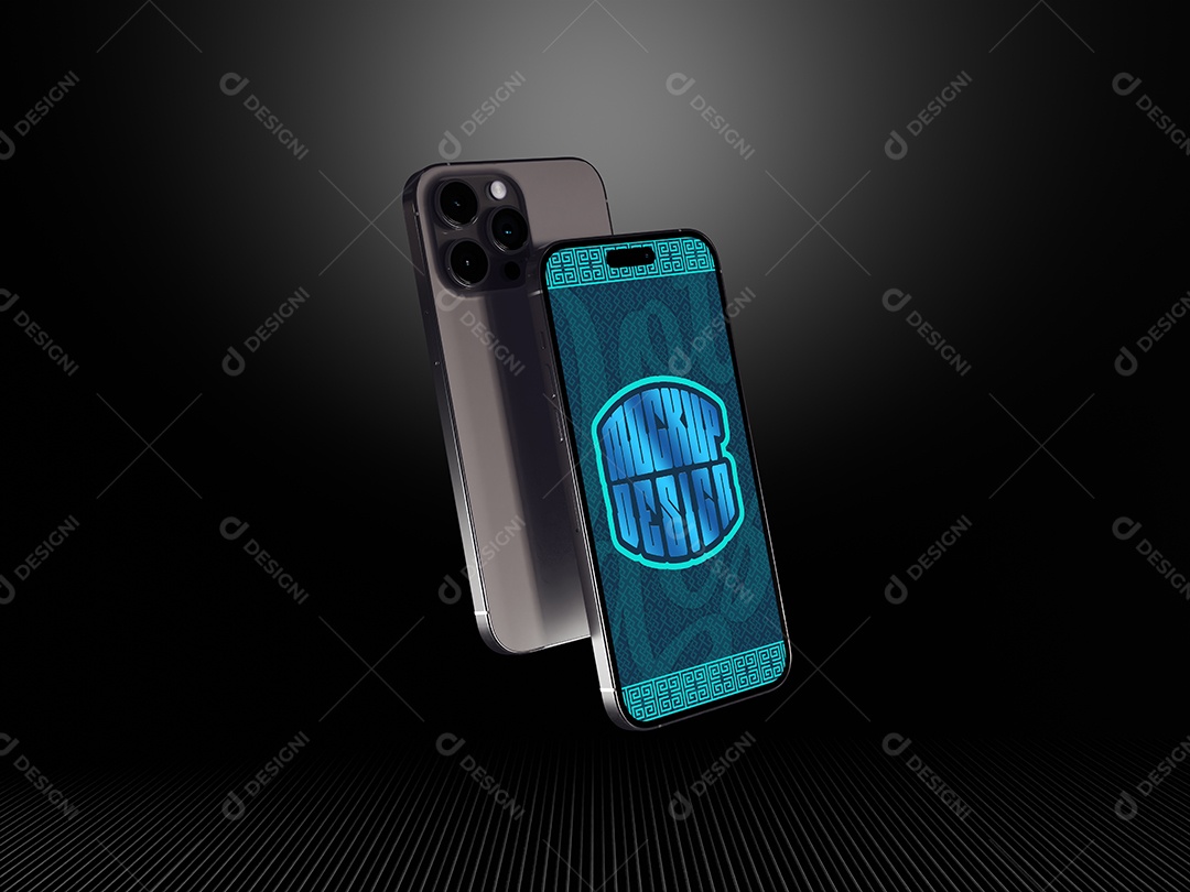 Mockup de Celulares PSD Editável