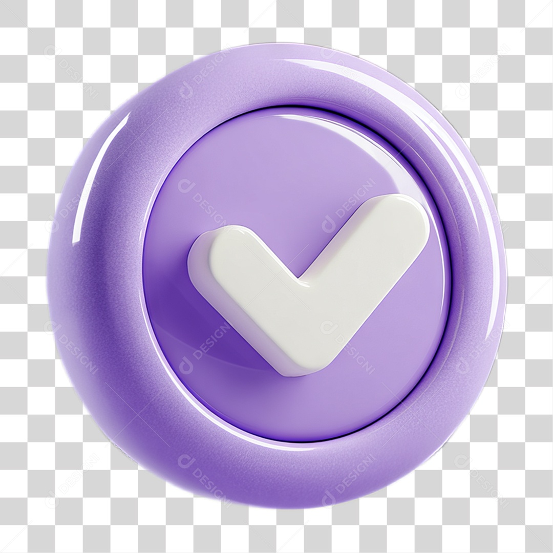 Ícone Símbolo Correto Certo Ok PNG Transparente