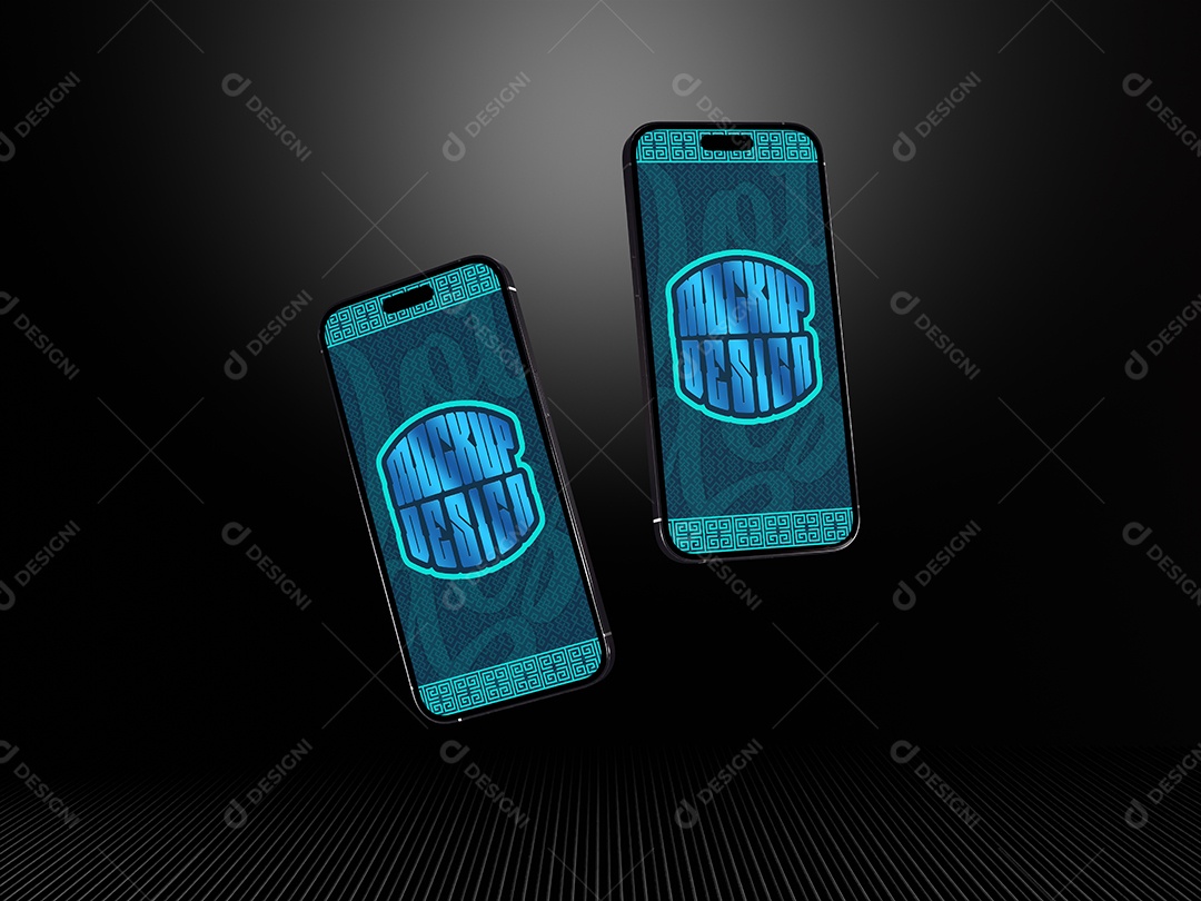 Mockup de Celulares PSD Editável