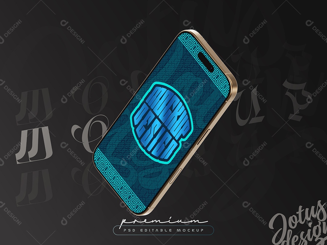 Mockup de Celular PSD Editável