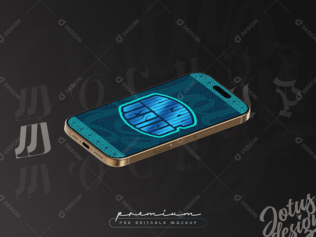 Mockup de Celular PSD Editável