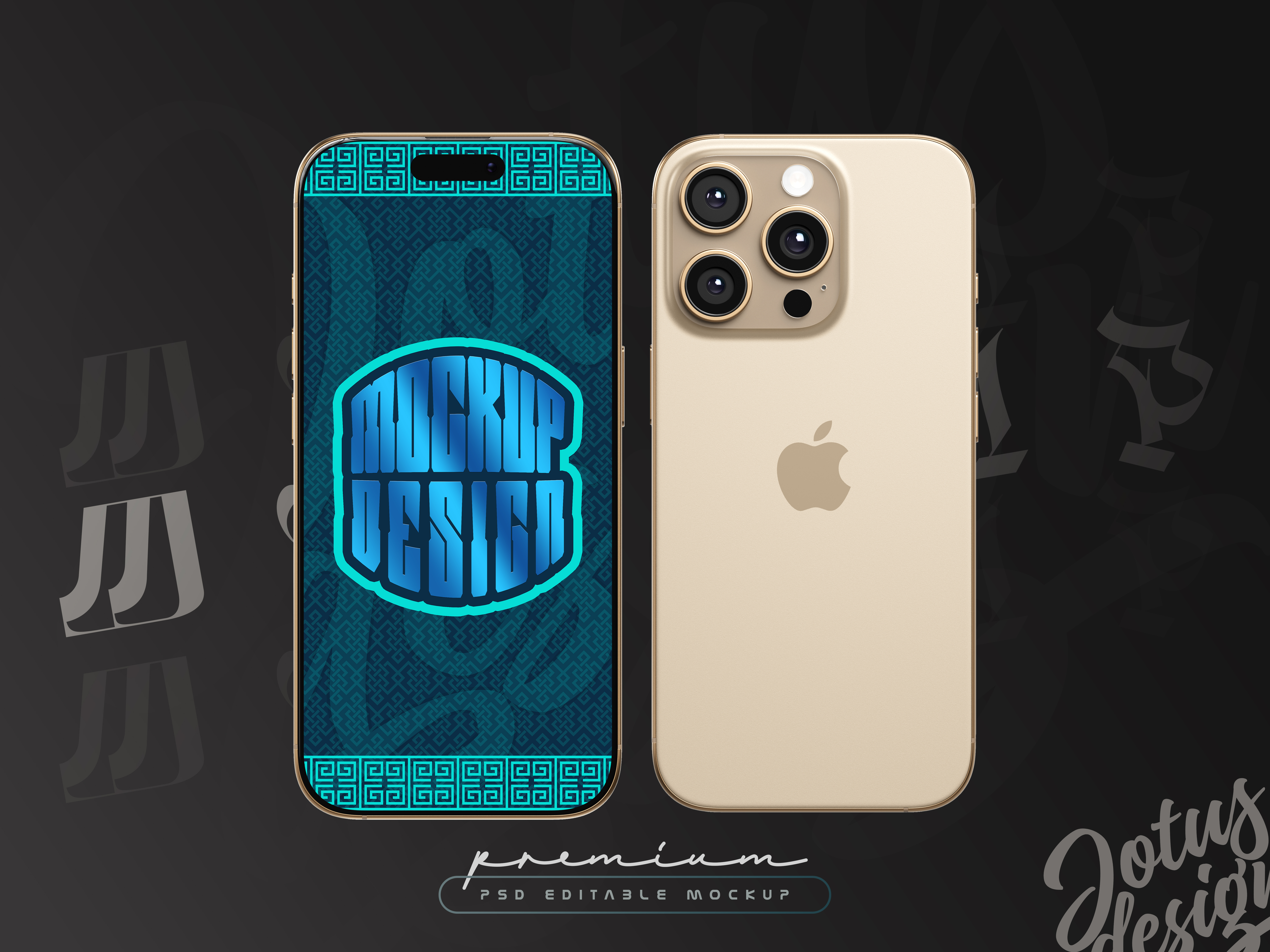 Mockup de Celulares PSD Editável