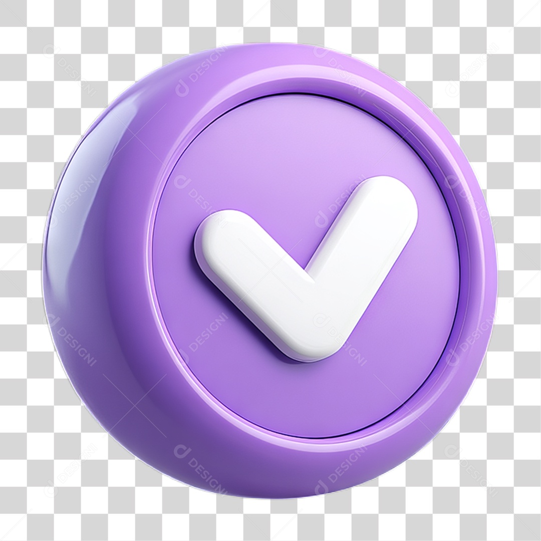 Ícone Símbolo Correto Certo Ok PNG Transparente