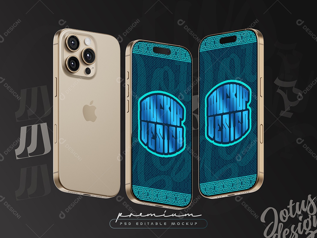 Mockup de Celulares PSD Editável