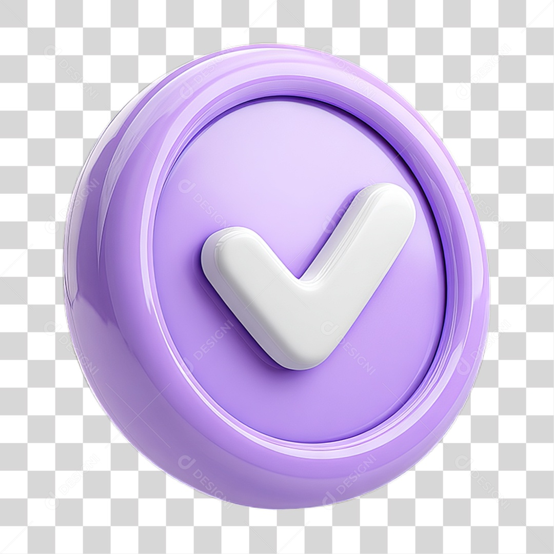 Ícone Símbolo Correto Certo Ok PNG Transparente