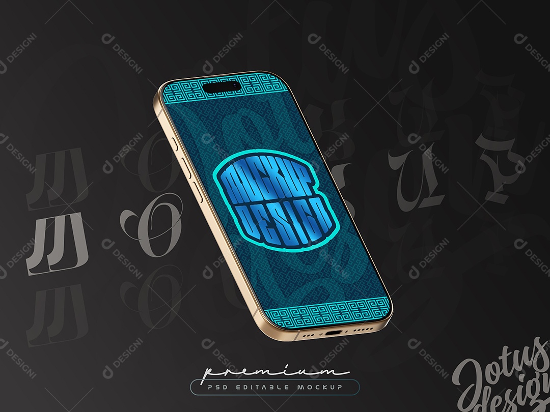 Mockup de Celular PSD Editável