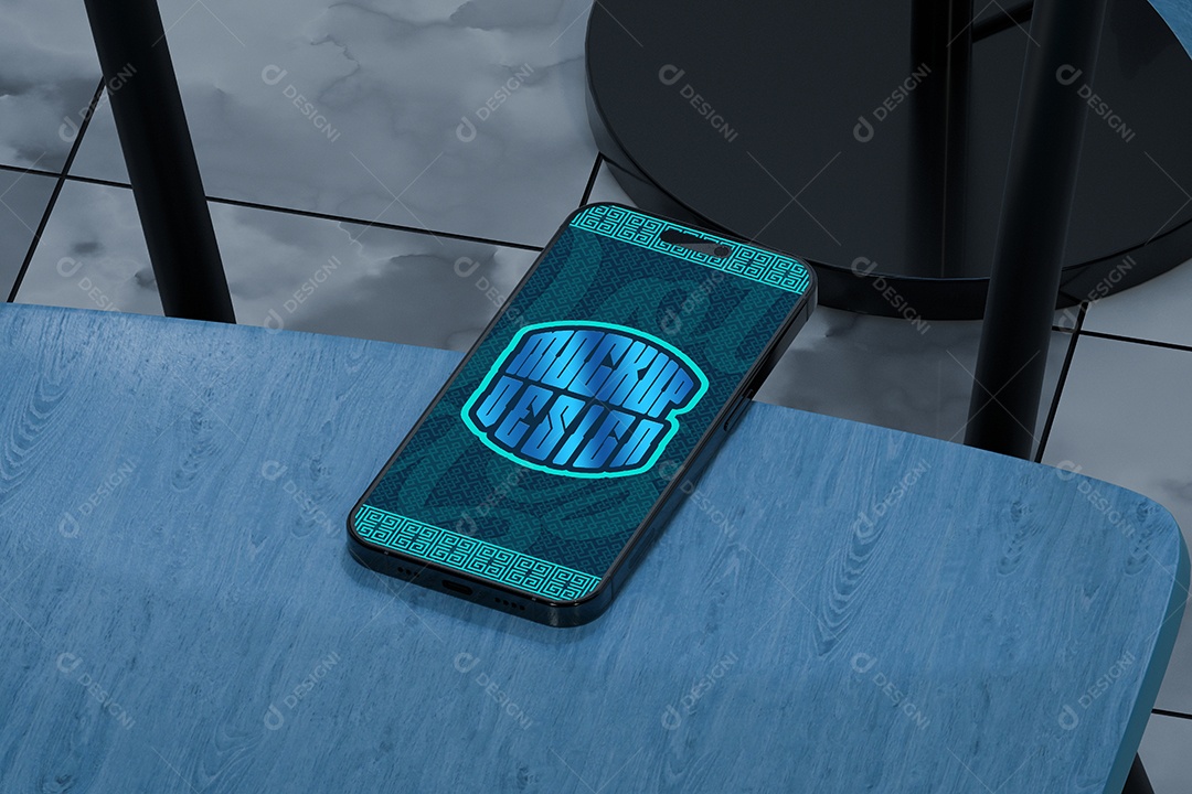 Mockup de Celular PSD Editável