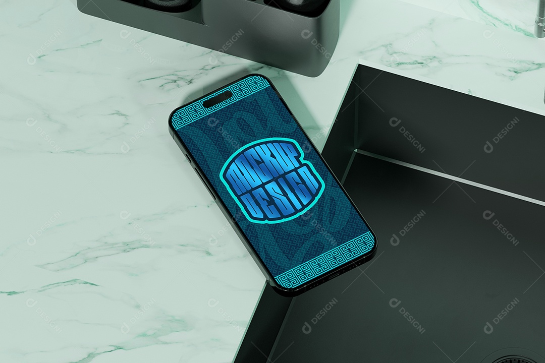 Mockup de Celular PSD Editável
