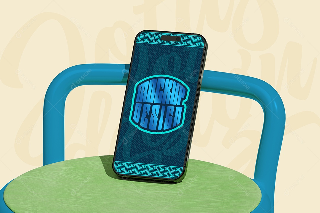 Mockup de Celular PSD Editável