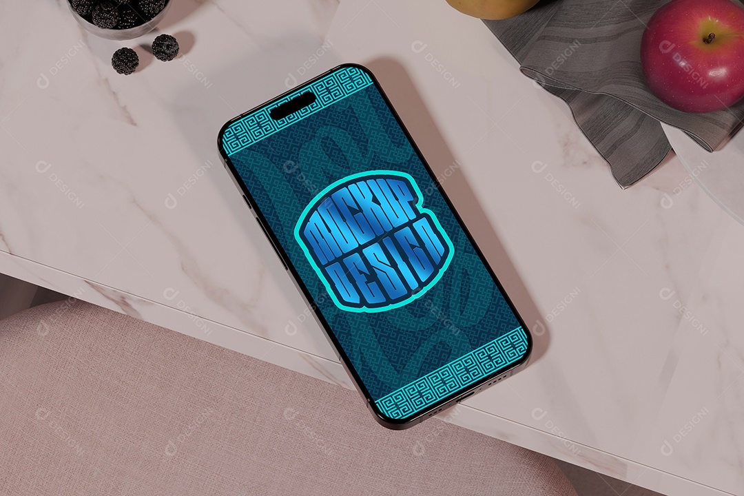 Mockup de Celular PSD Editável