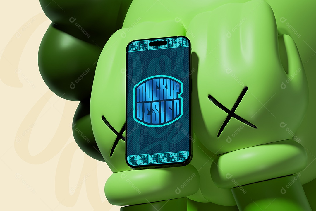 Mockup de Celular PSD Editável