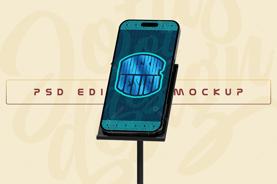 Mockup de Celular PSD Editável