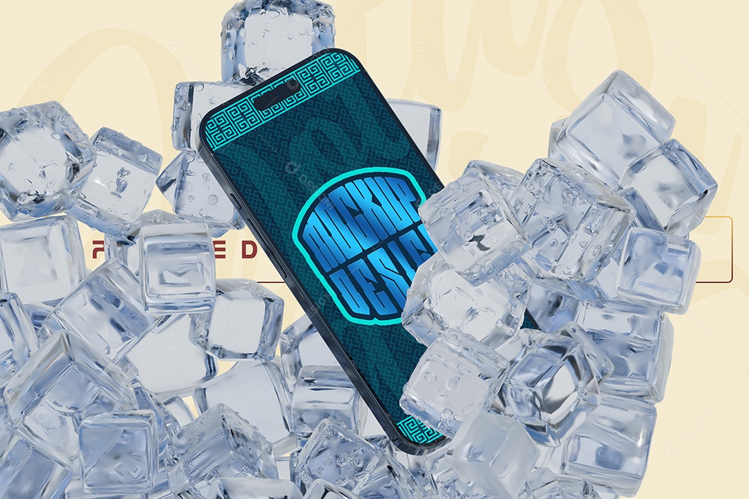 Mockup de Celular PSD Editável