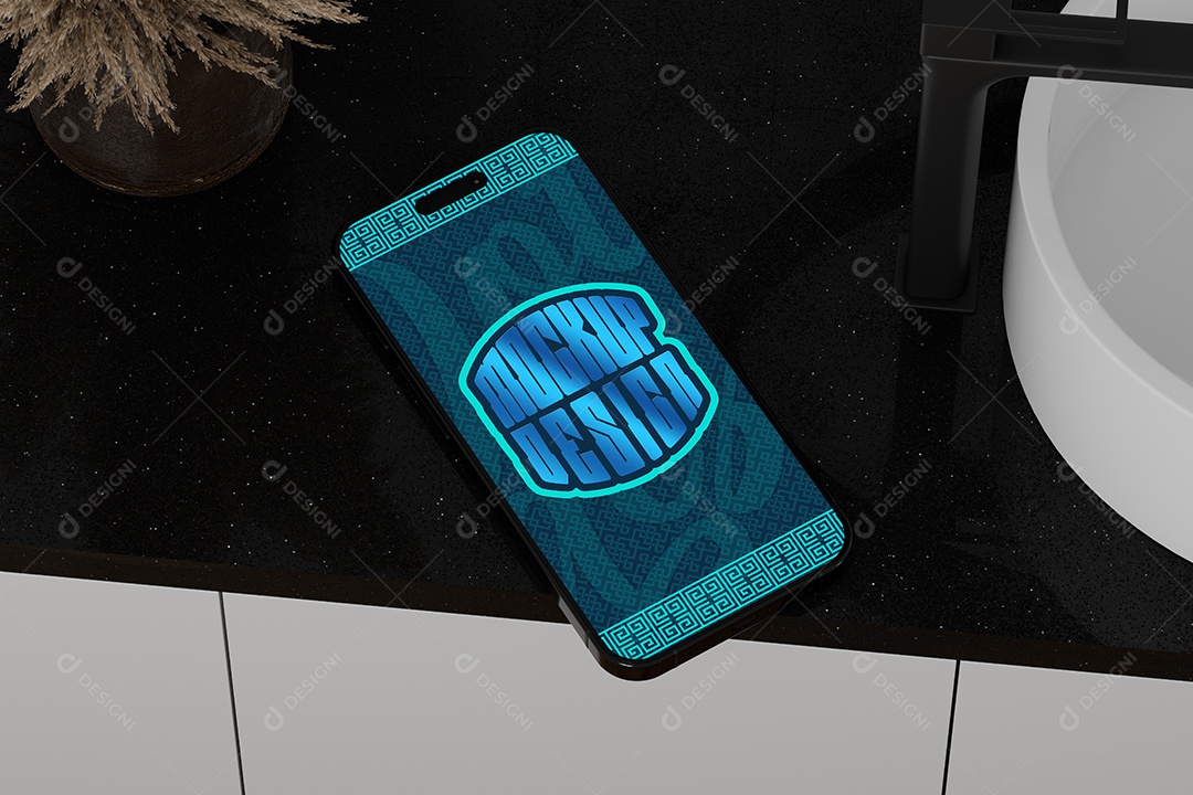 Mockup de Celular PSD Editável