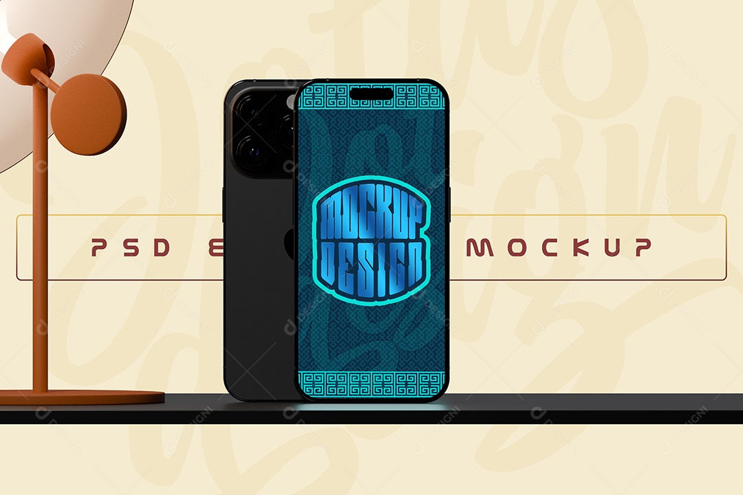 Mockup de Celular PSD Editável