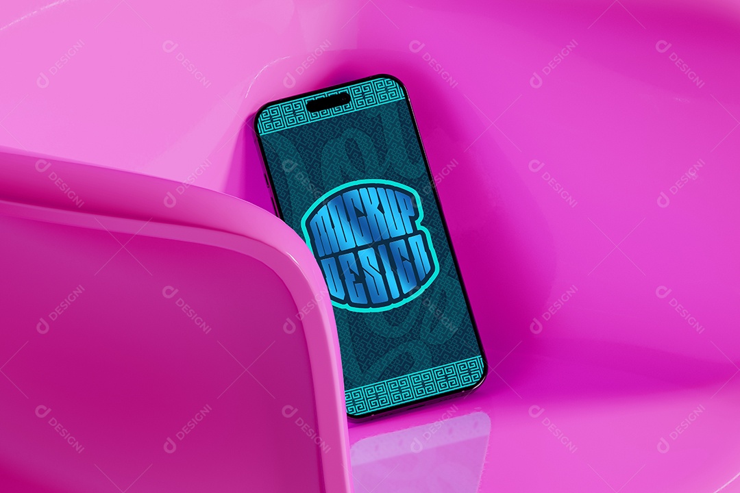 Mockup de Celular PSD Editável