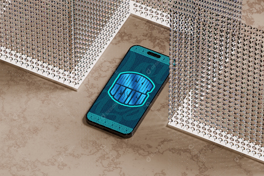 Mockup de Dois Celulares PSD Editável