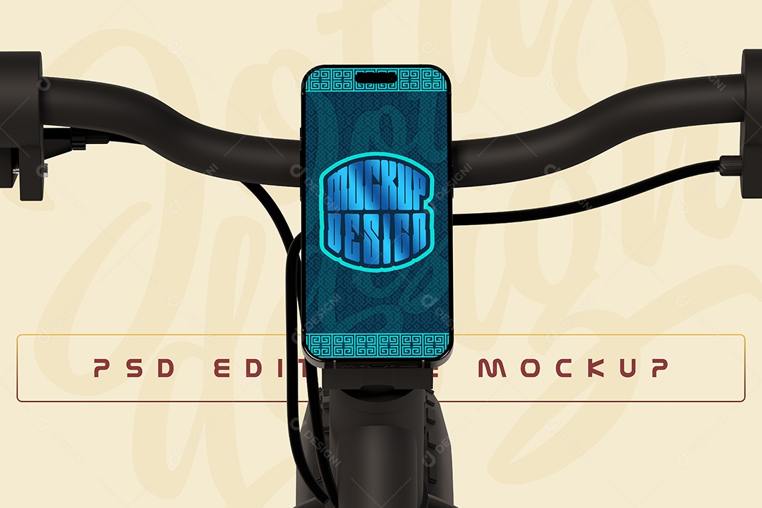 Mockup de Celular Smartphone PSD Editável