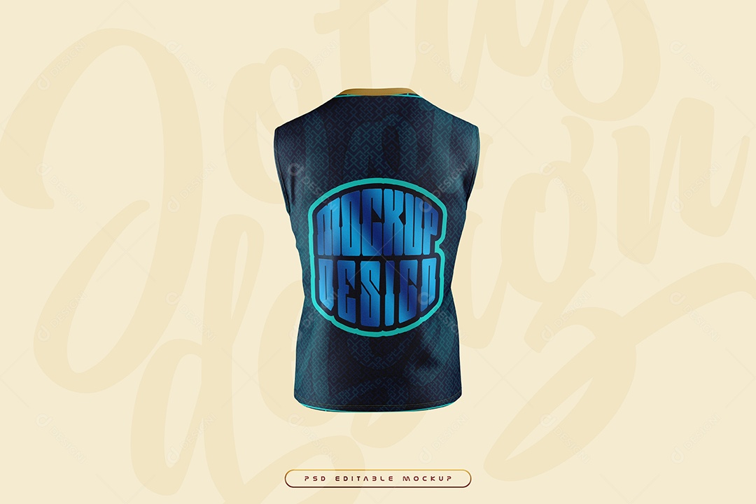 Mockup Camisa de Regatas PSD Editável