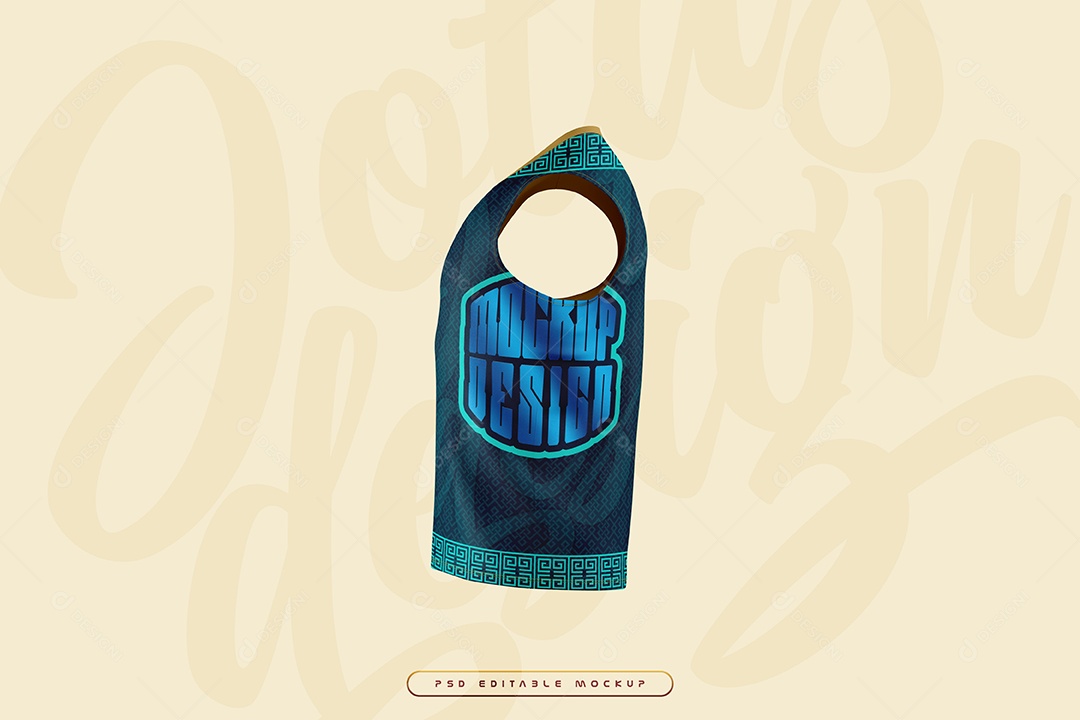 Mockup Camisa de Regatas PSD Editável