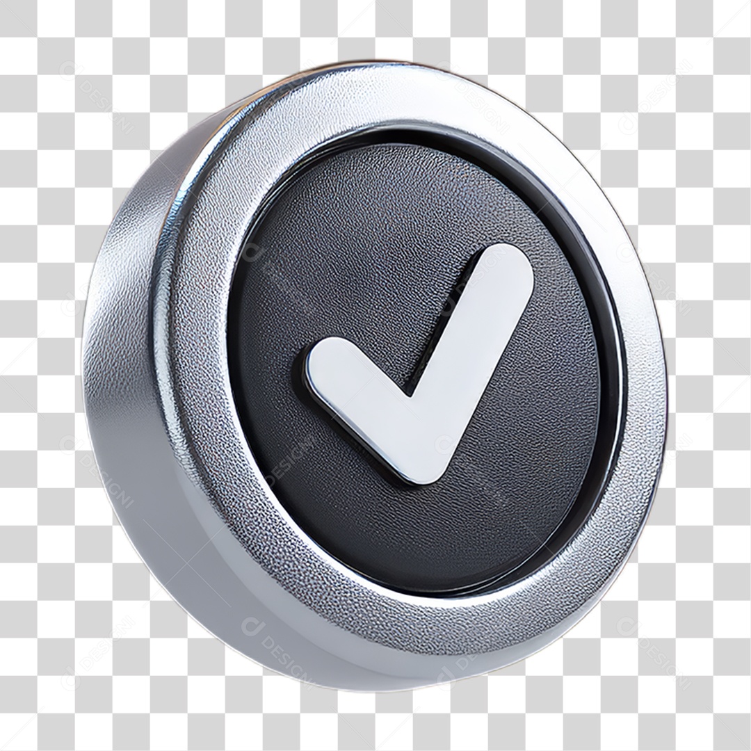 Ícone Símbolo Correto Certo Ok PNG Transparente