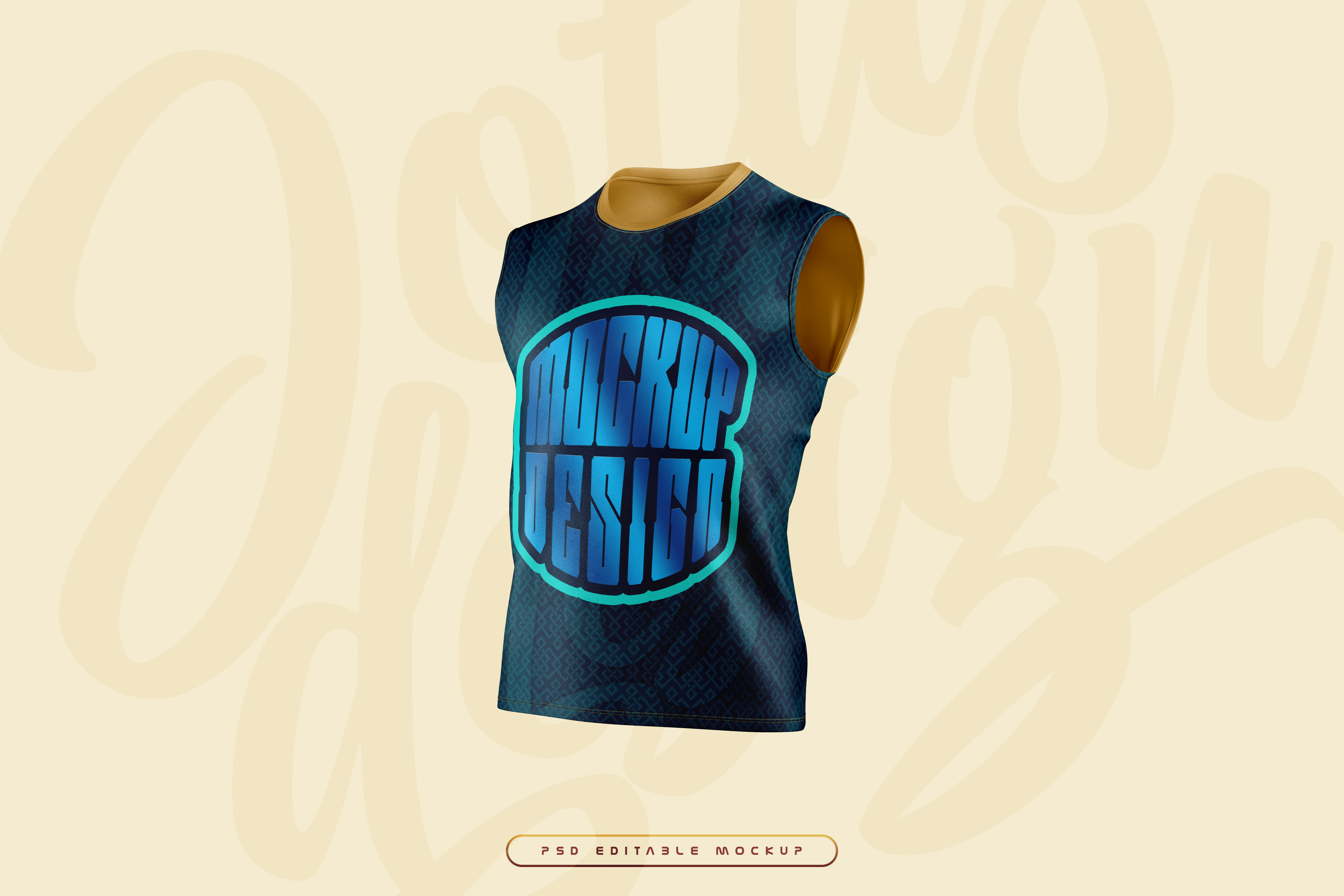 Mockup Camisa de Regatas PSD Editável