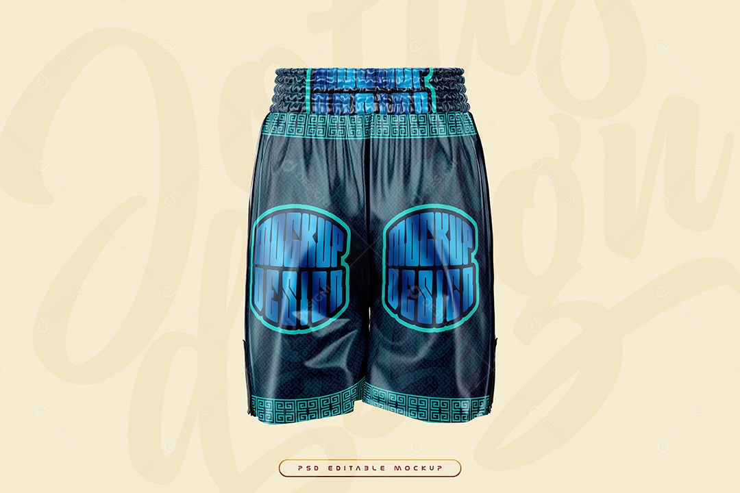 Bermuda Mockup PSD Editável