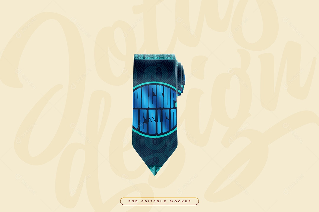 Mockup De Gravata PSD Editável