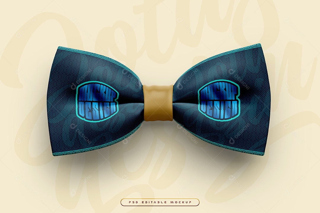 Laço Mockup PSD Editável