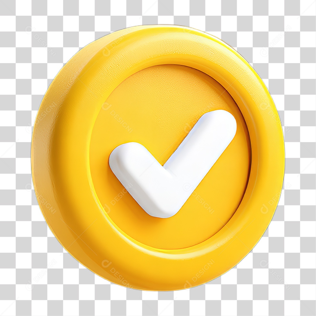 Ícone Símbolo Correto Certo Ok PNG Transparente