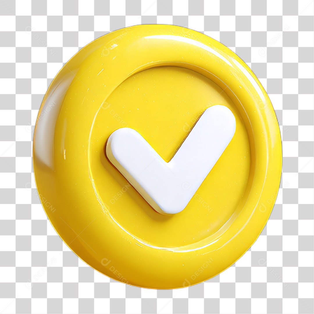 Ícone Símbolo Correto Certo Ok PNG Transparente