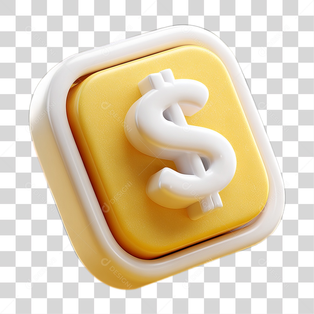 Ícone Símbolo Cifrão Dinheiro PNG Transparente