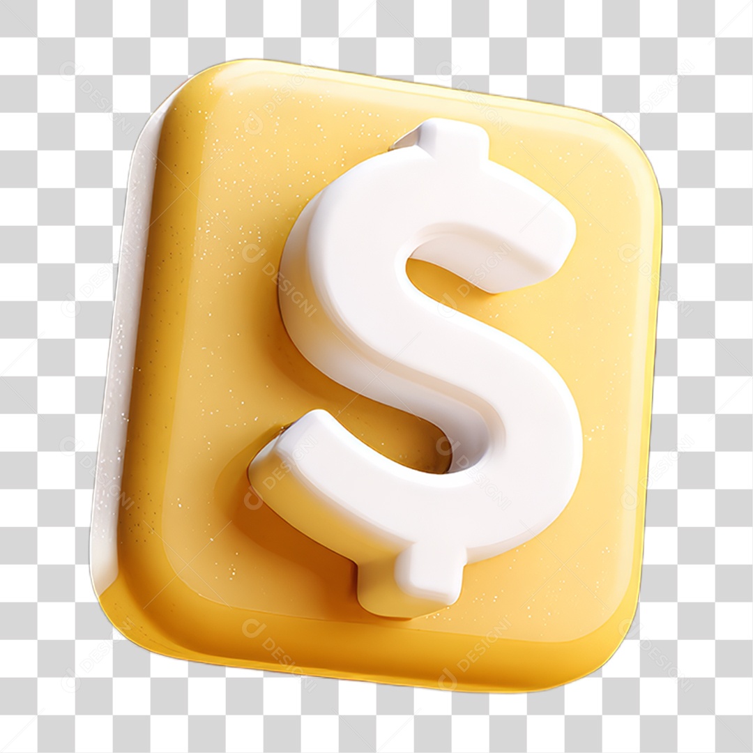 Ícone Símbolo Cifrão Dinheiro PNG Transparente