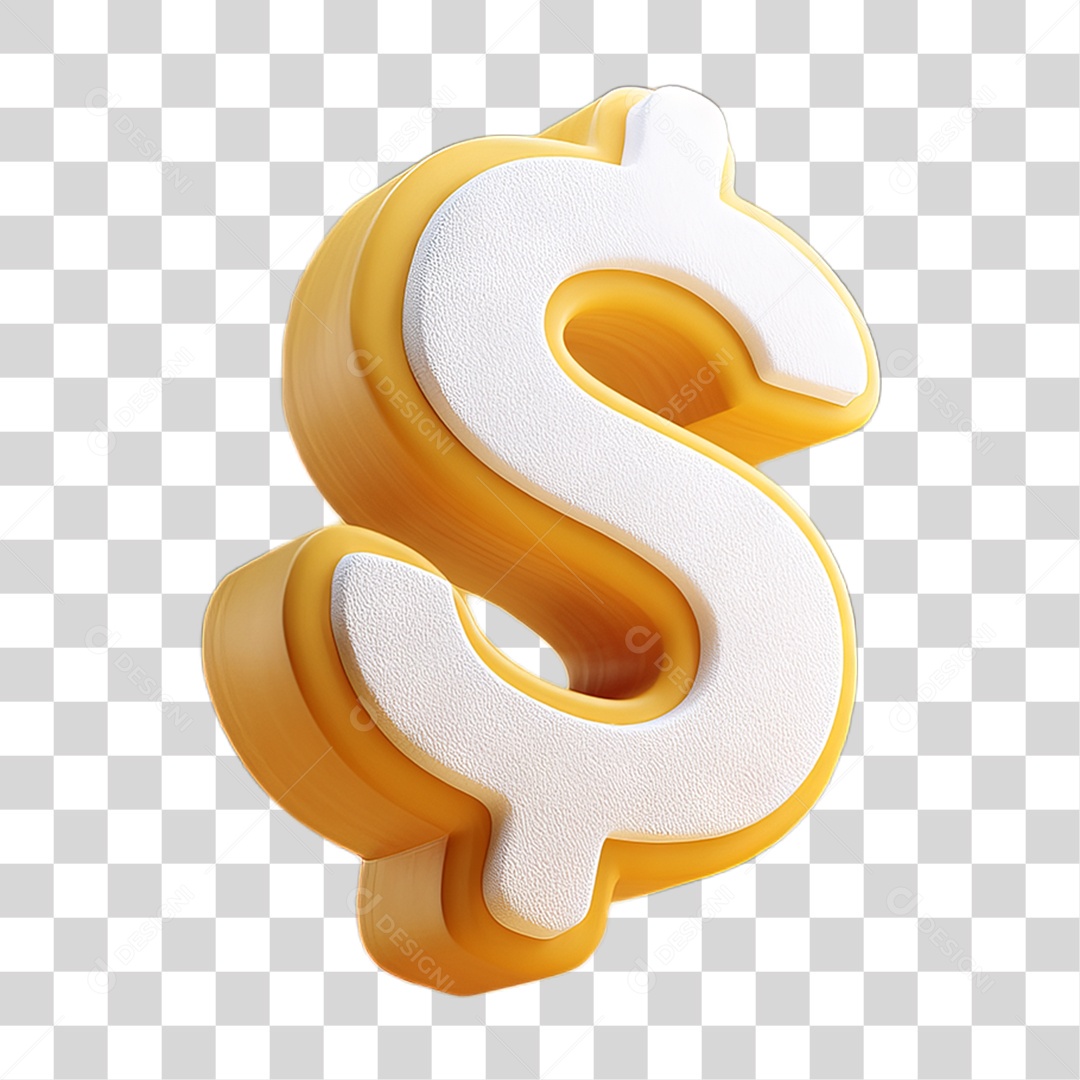 Ícone Símbolo Cifrão Dinheiro PNG Transparente