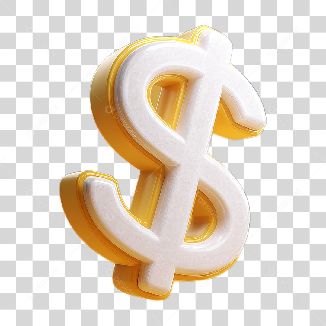 Ícone Símbolo Cifrão Dinheiro PNG Transparente