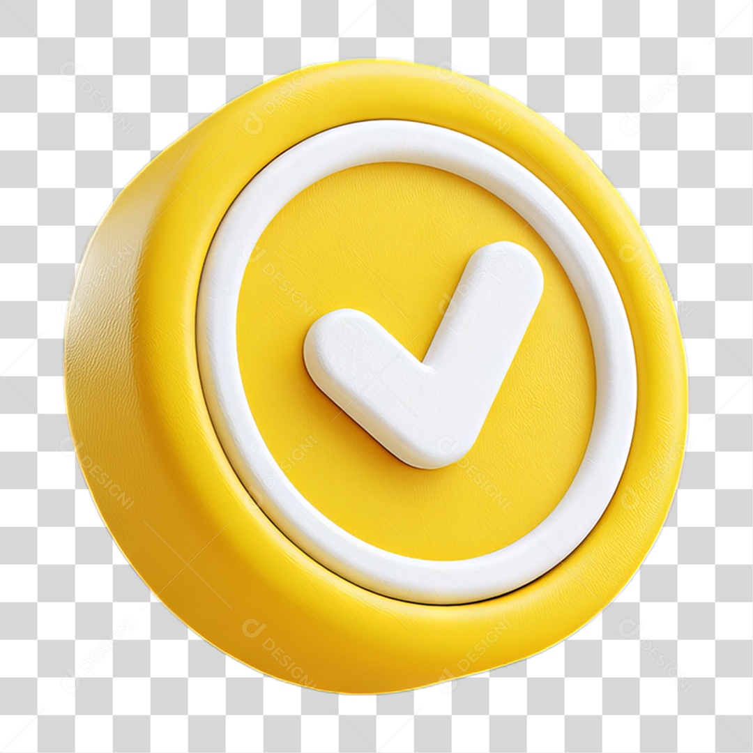 Ícone Símbolo Correto Certo Ok PNG Transparente