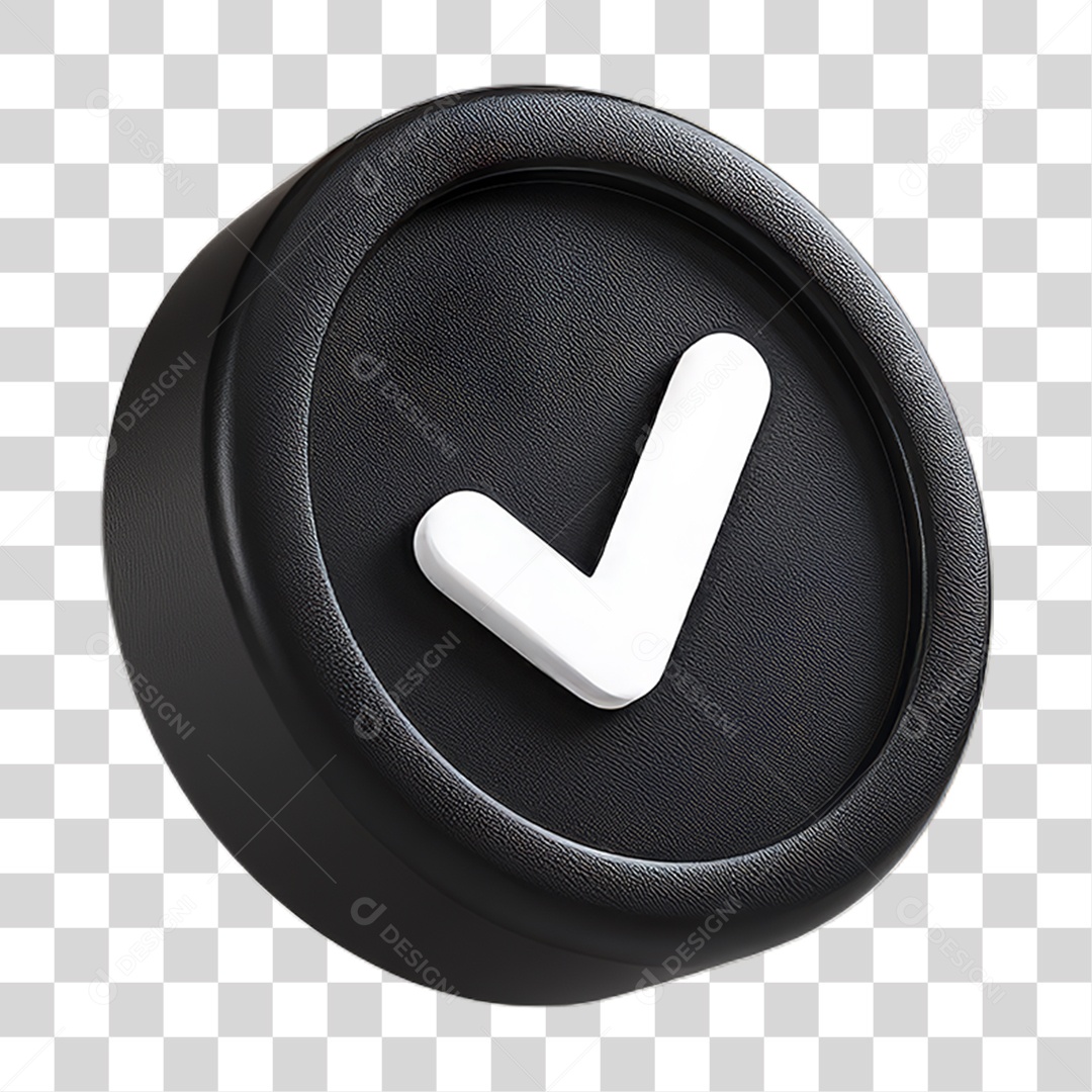 Ícone Símbolo Correto Certo Ok PNG Transparente