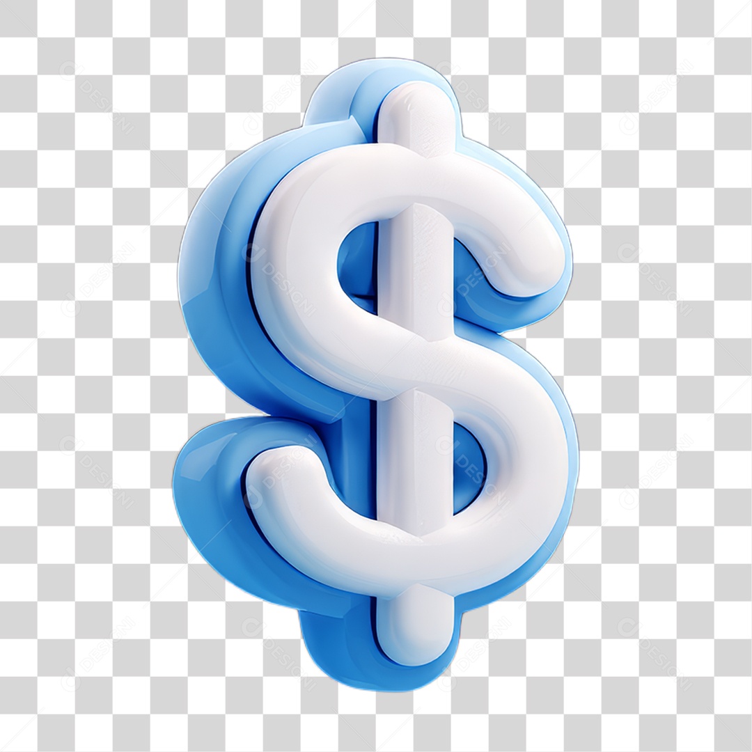 Ícone Símbolo Cifrão Dinheiro PNG Transparente