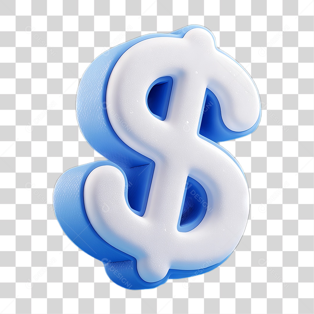 Ícone Símbolo Cifrão Dinheiro PNG Transparente