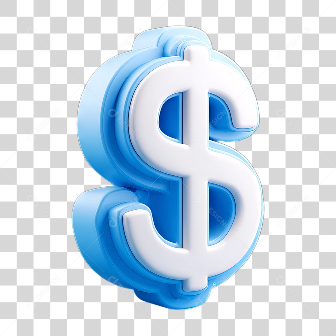 Ícone Símbolo Cifrão Dinheiro PNG Transparente