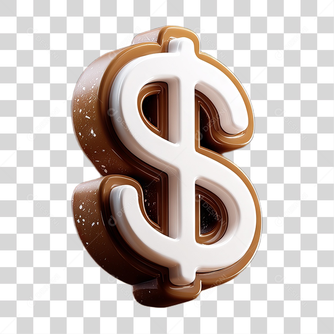 Ícone Símbolo Cifrão Dinheiro PNG Transparente